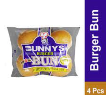 BUNNYS BURGER BUN  PACK OF 4PCS