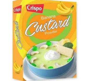 CRISPO BANANA CUSTARD 120GM