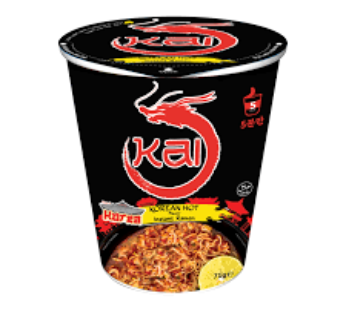 KAI KOREA KOREAN HOT INSTANT CUP NOODLES 71GM