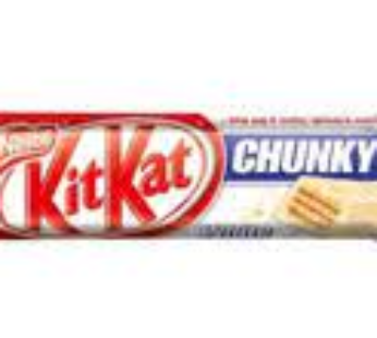 KIT KAT CHUNKY WHITE CHOCOLATE 40GM