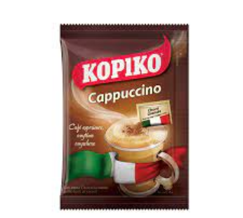 KOPIKO CAPPUCCINO COFFEE 25G SACHET