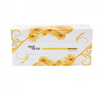 ROSE PETAL TISSUES PERFUMED 100/2PLY