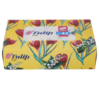 TULIP SLIM TISSUE 40X2PLY BOX